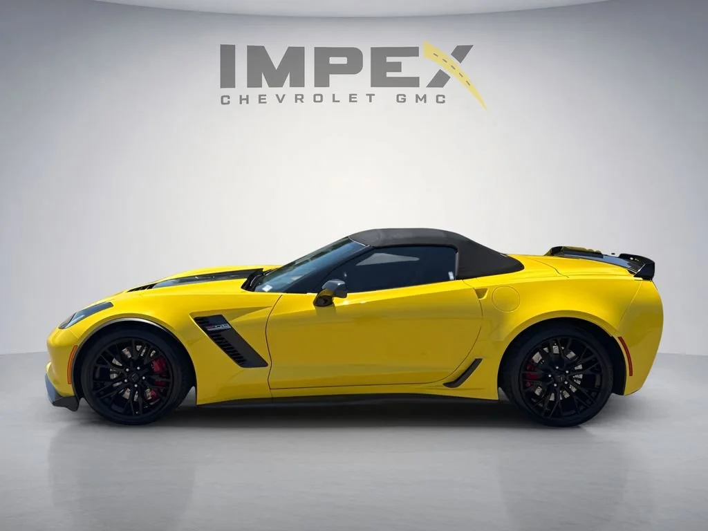 Used 2016 CORVETTE RACING YELLOW TINTCOAT Chevrolet Z06 2LZ image 2