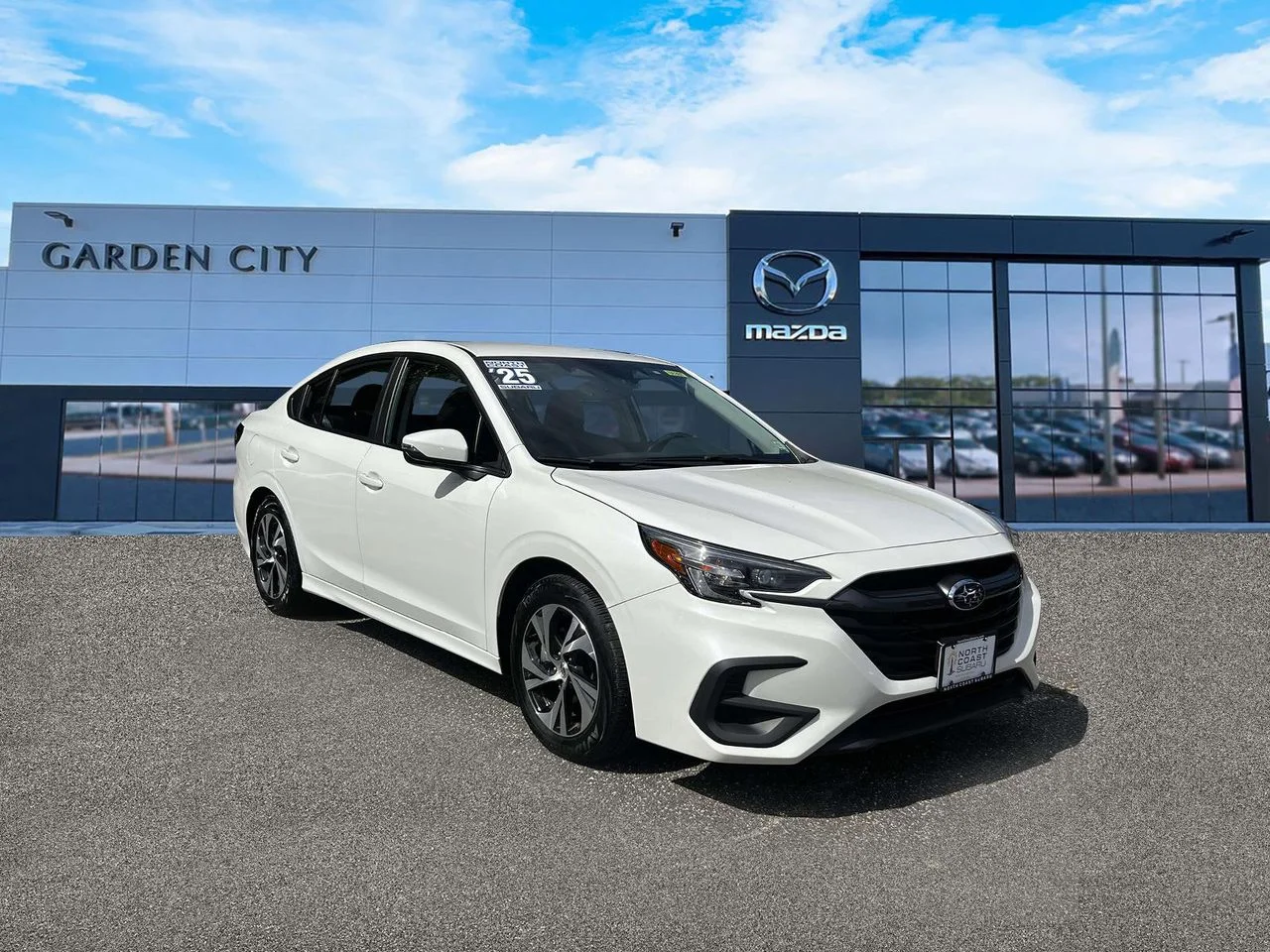 Used 2025 Crystal White Pearl Subaru Premium image 1