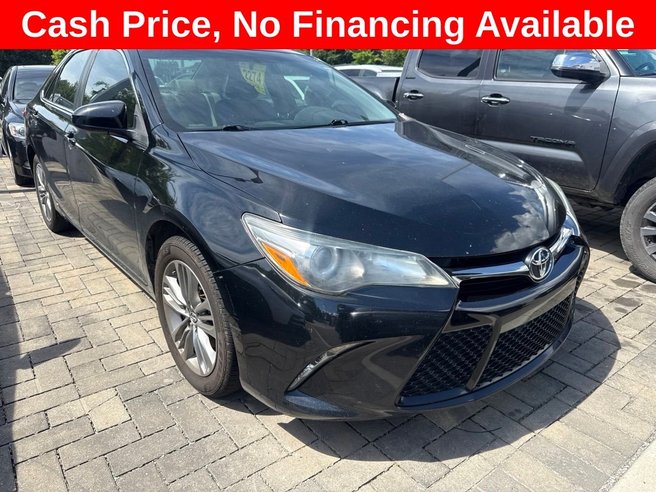 Used 2015 Black Toyota SE image 3