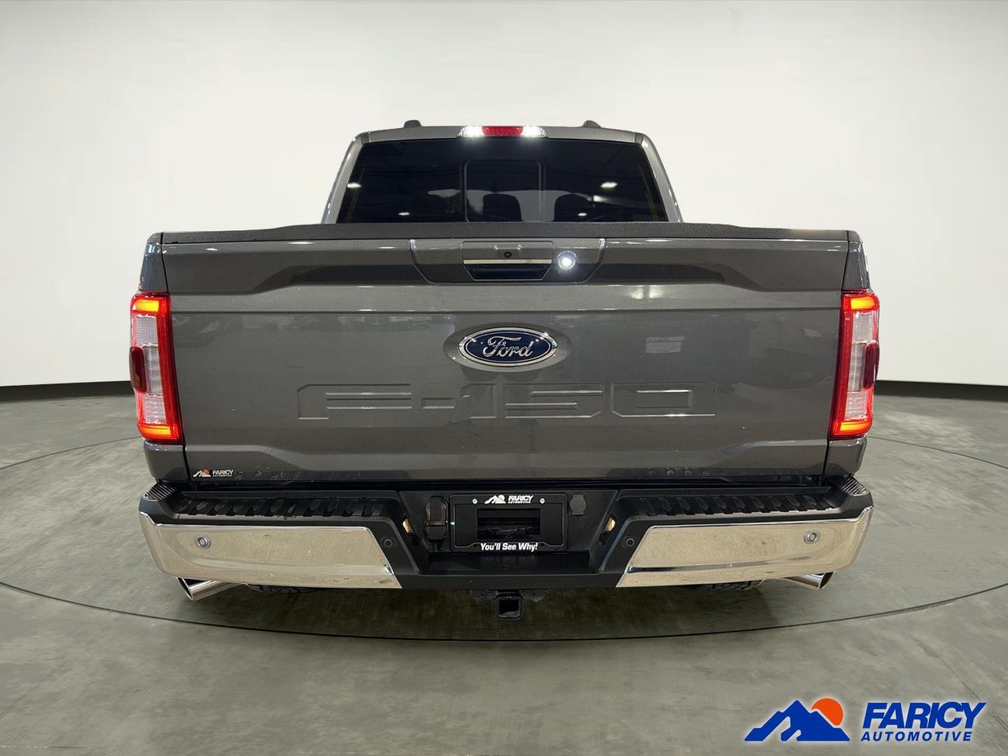 Used 2023 Carbonized Gray Ford LARIAT image 3