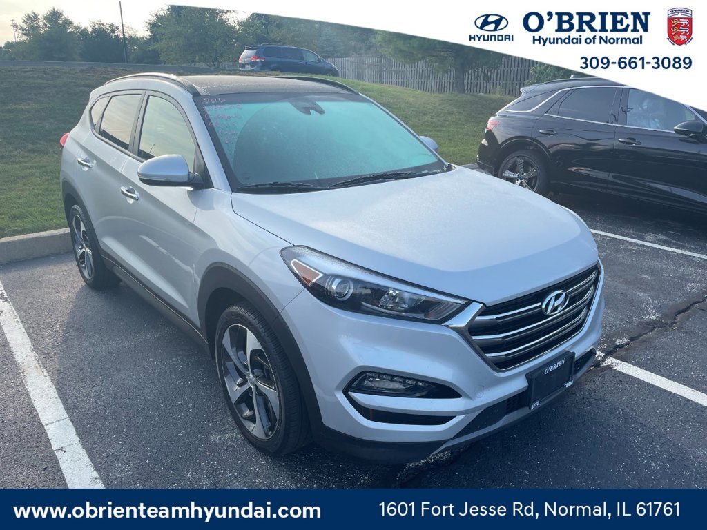 Used 2016 Molten Silver Hyundai Limited image 1