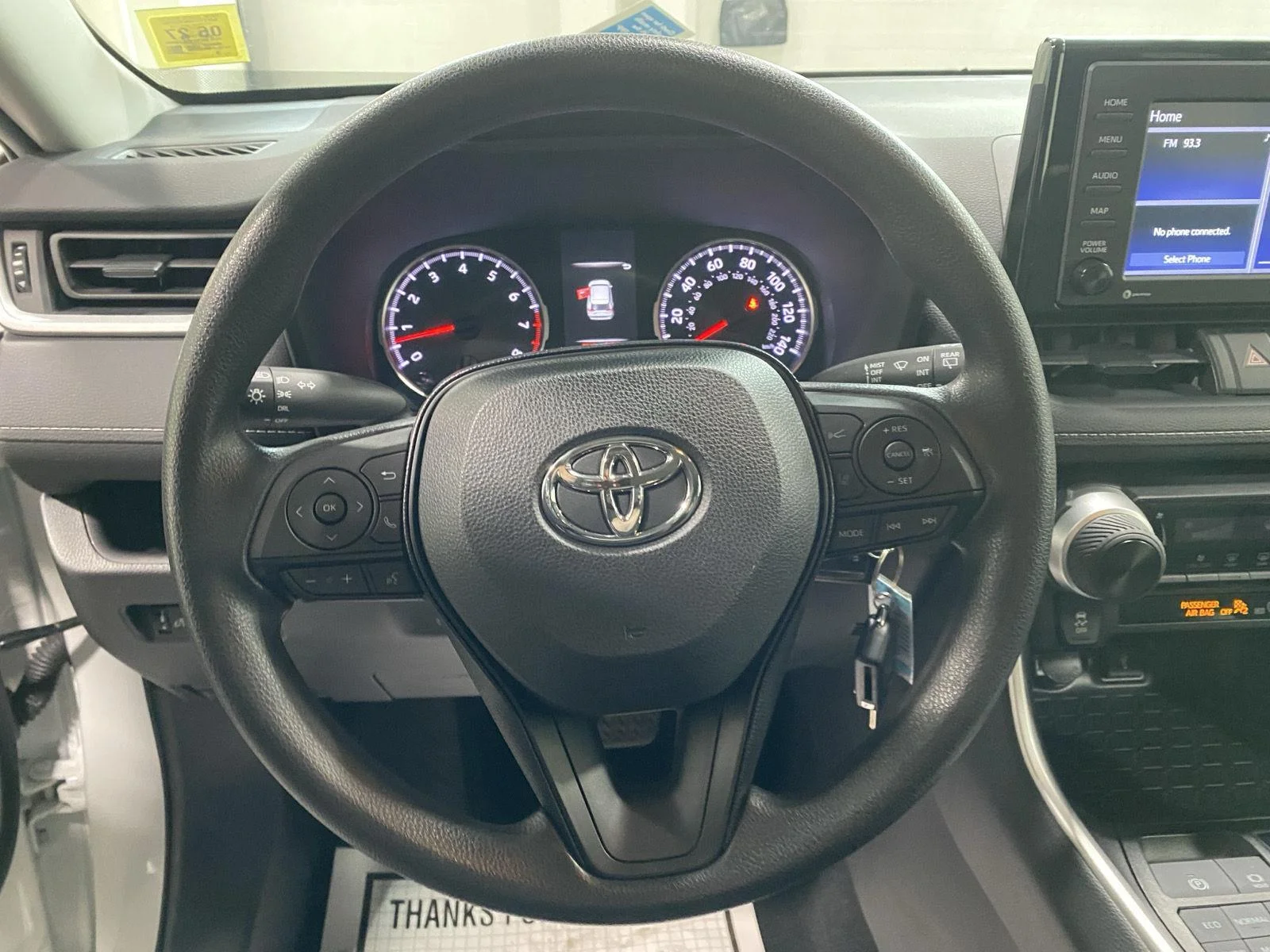 Used 2021 Super White Toyota LE image 19