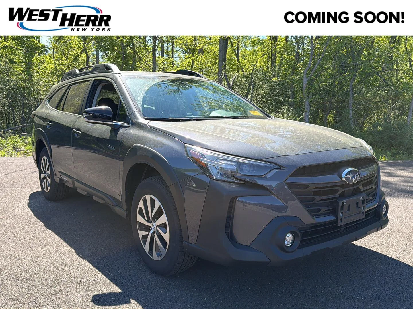 Used 2024 Magnetite Gray Metallic Subaru Premium image 1