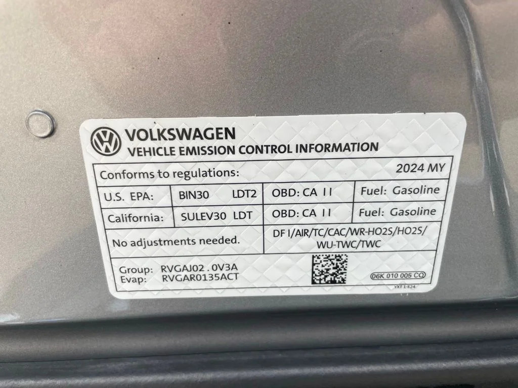 Used 2024 Pyrite Silver Metallic Volkswagen 2.0T Wolfsburg Edition image 33