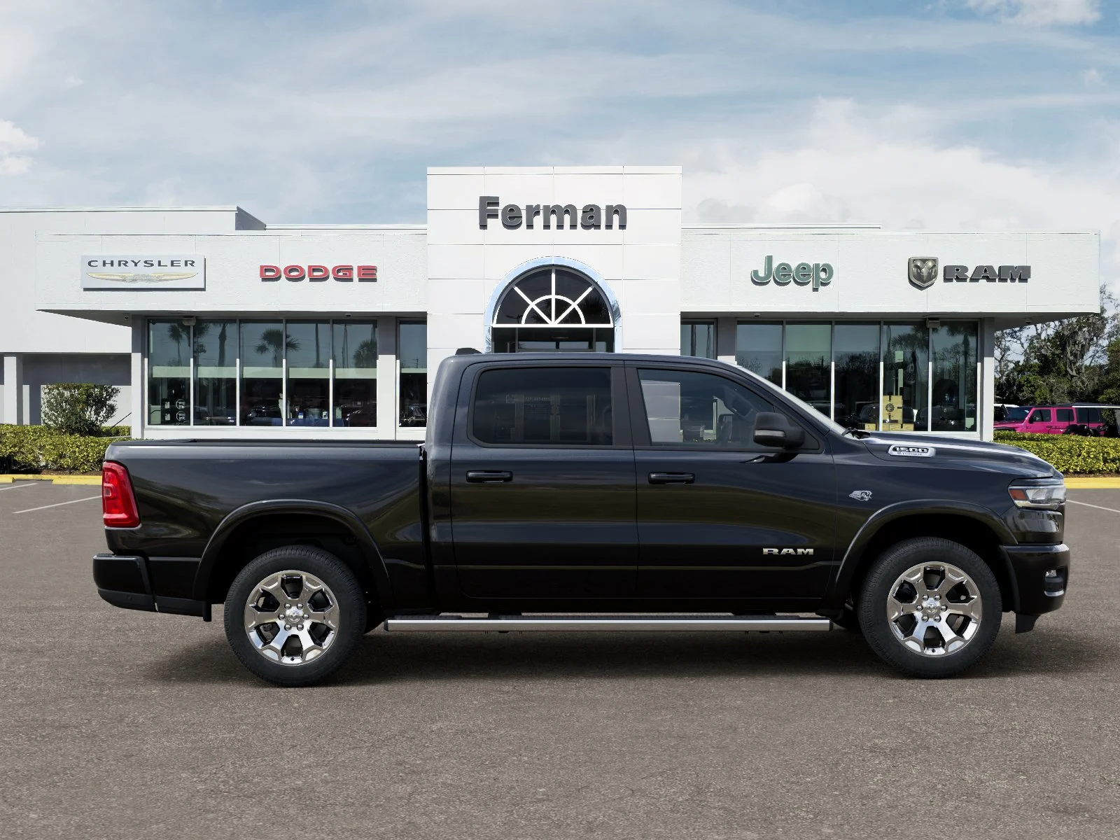 New 2026 Diamond Black Crystal Pearlcoat RAM Big Horn/Lone Star image 51