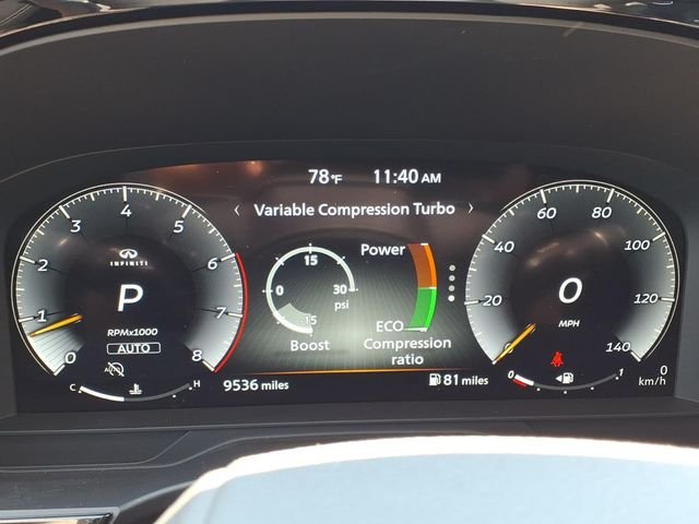 Used 2025 Black INFINITI LUXE image 14
