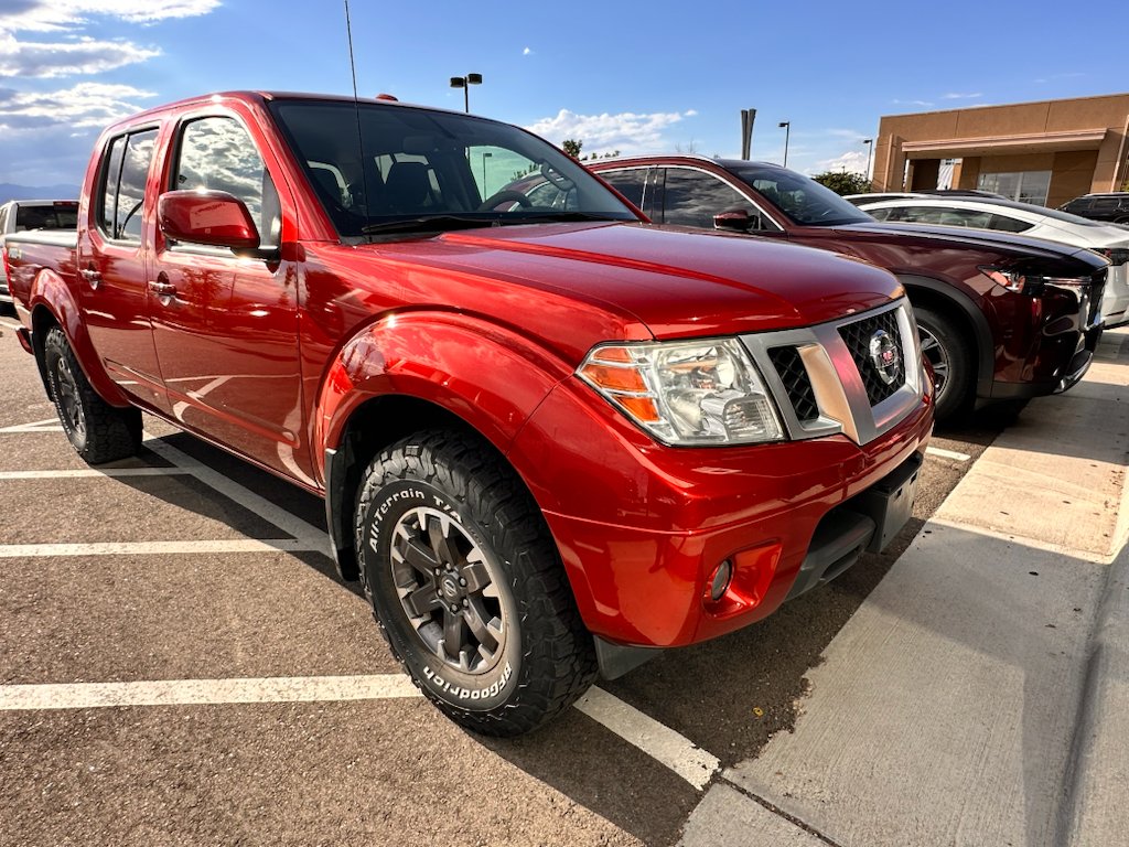 Used 2016 Lava Red Nissan PRO-4X image 2