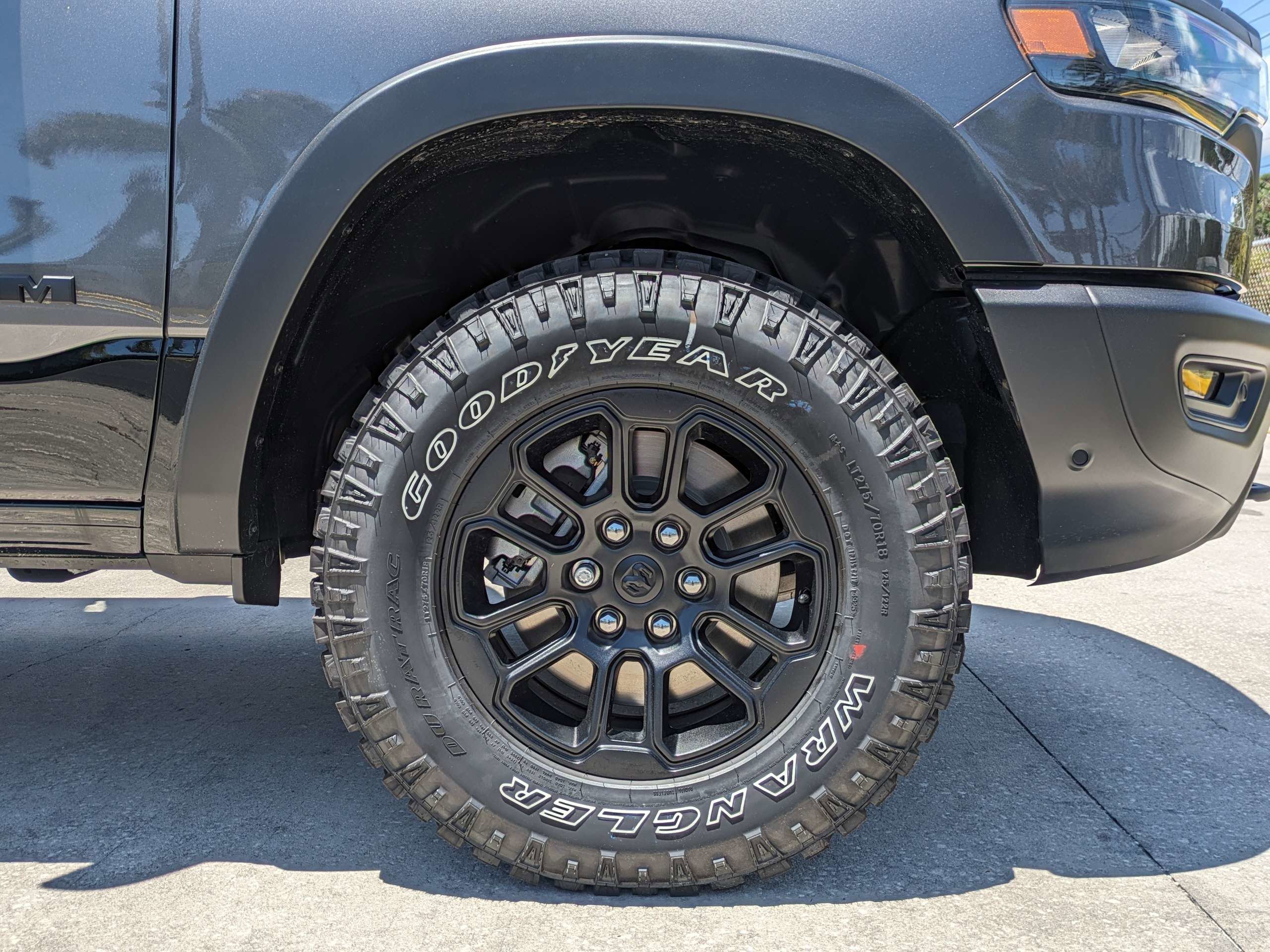 New 2026 Granite Crystal Metallic Clear-Coat Exterior Paint RAM Rebel image 10
