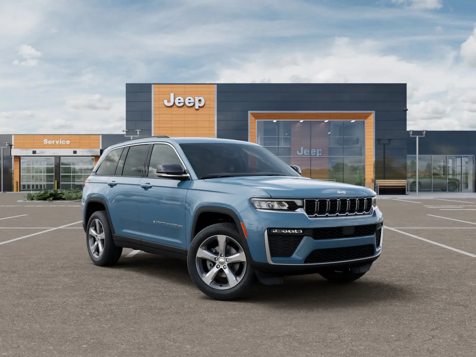 New 2026 Steel Blue Jeep Limited image 5
