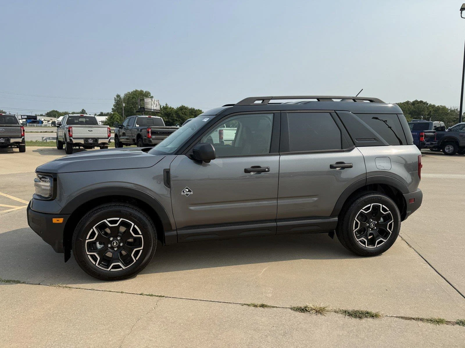 New 2026 Carbonized Gray Metallic Ford Outer Banks® image 5
