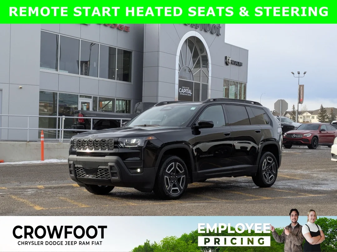 New 2026 Black Jeep Laredo - - 4x4 - Pkg 23F - Diamond Black Paint - Compact Spare - 1.6L Turbo Hybrid & More! image 1