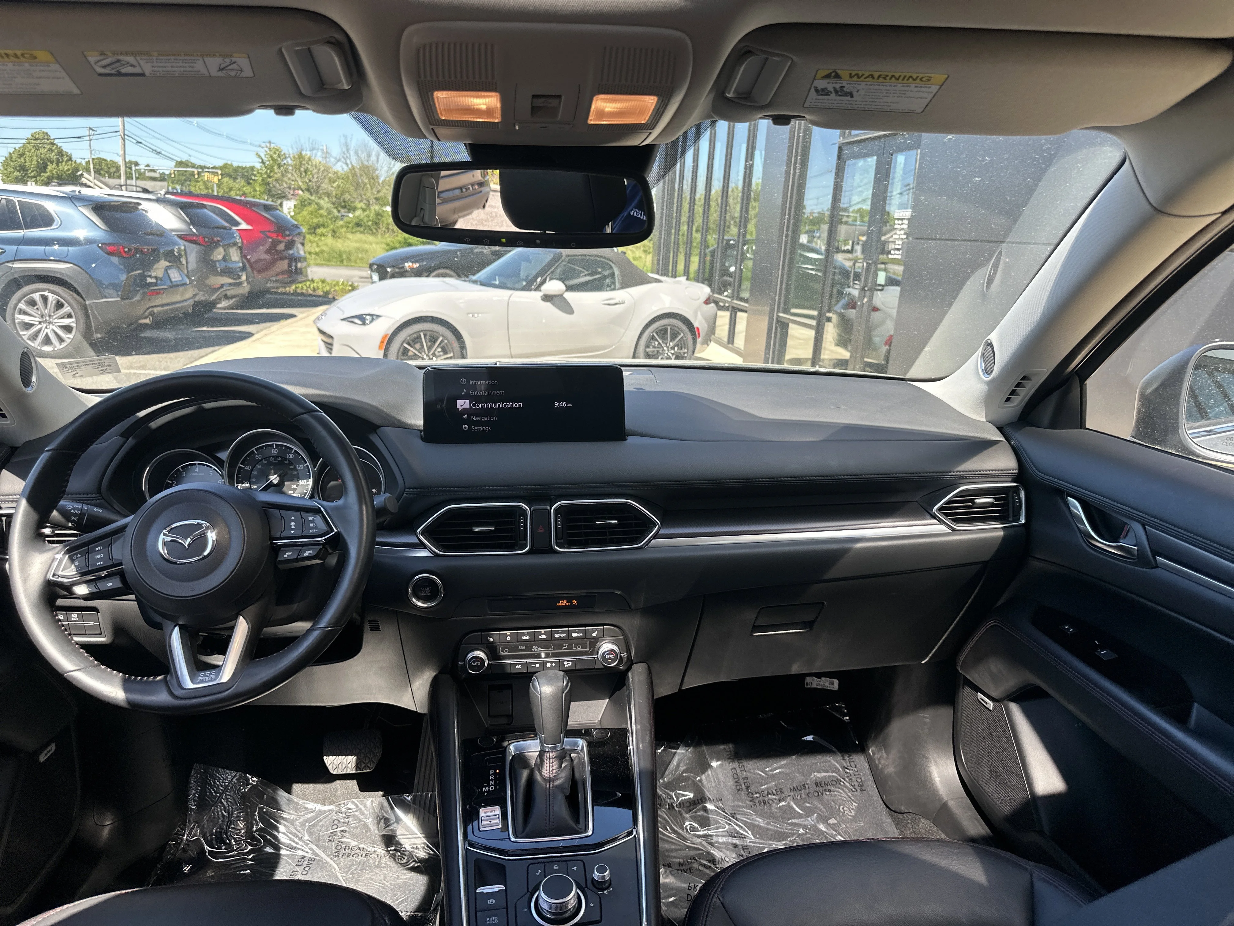 Used 2021 Polymetal Gray Mazda Carbon Edition Turbo image 5