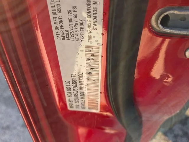 New 2026 Molten Red Pearlcoat RAM Tradesman image 19