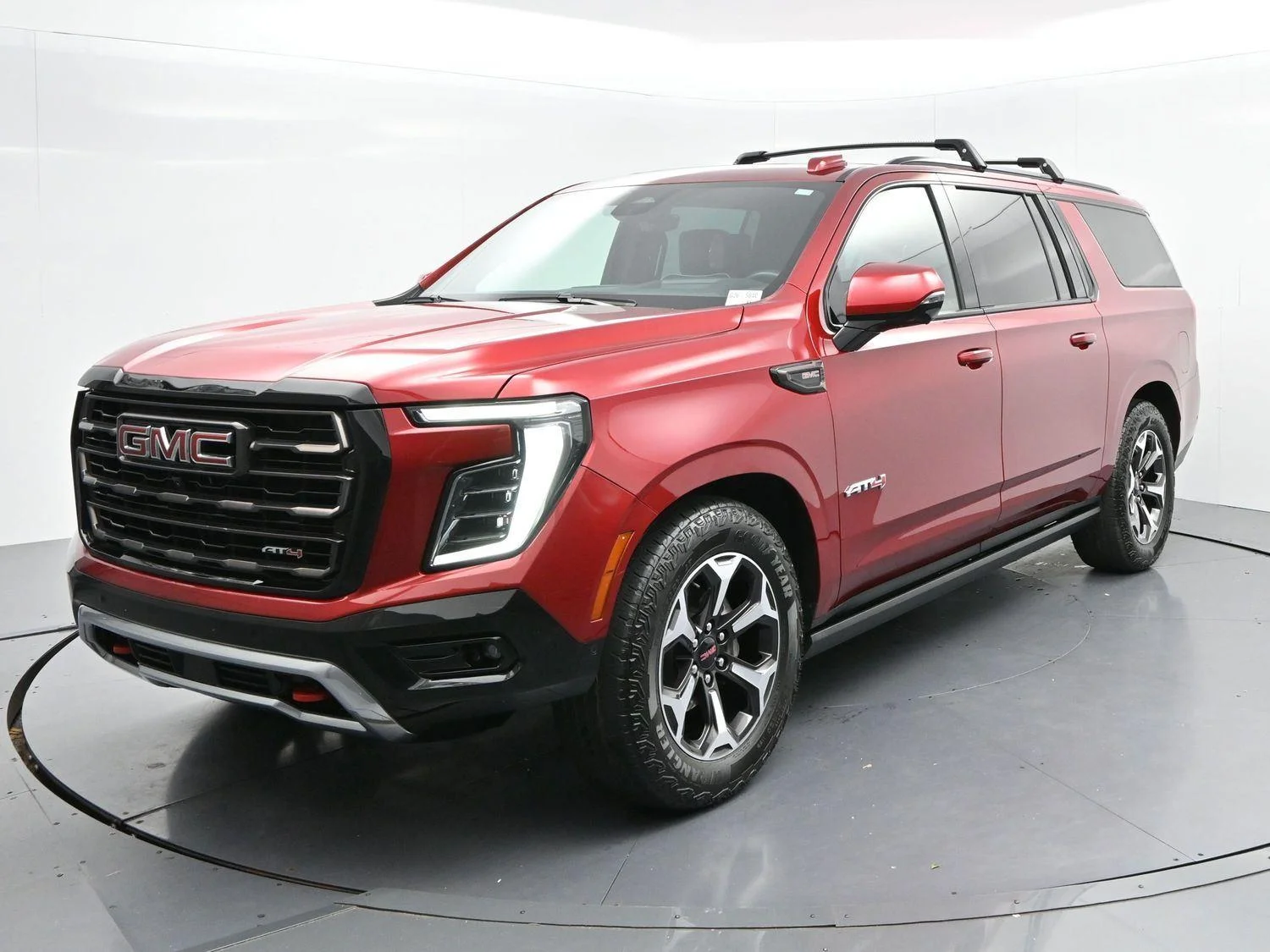 Used 2025 Volcanic Red Tintcoat GMC AT4 Ultimate image 3