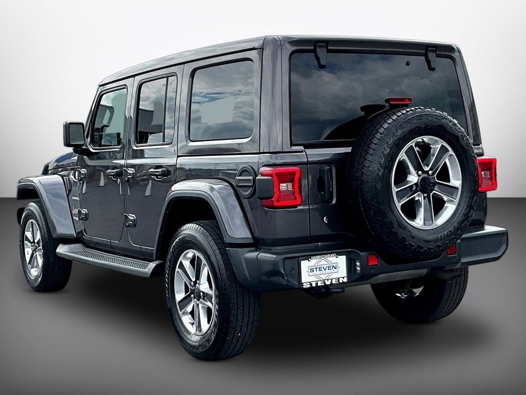 Used 2019 Gray Jeep Unlimited Sahara image 4