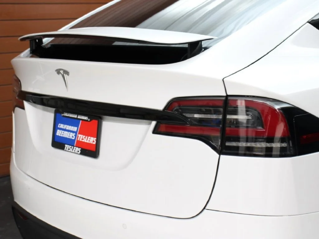 Used 2023 Pearl White Multi-Coat Tesla 7 Seater AWD image 3