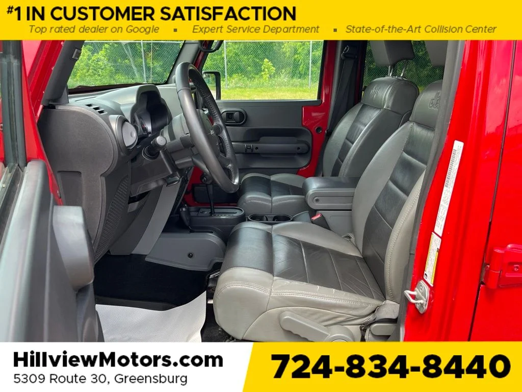 Used 2010 Flame Red Jeep Unlimited Rubicon image 13