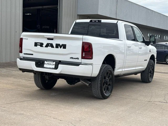 New 2026 Bright White Clear-Coat Exterior Paint RAM Laramie image 3