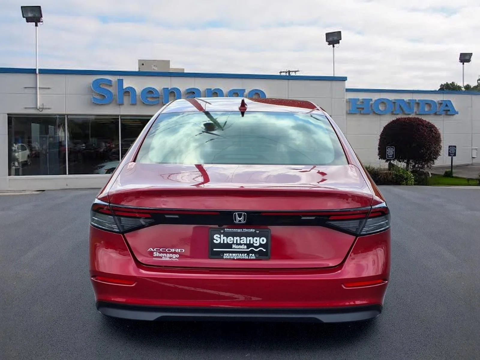 New 2026 Radiant Red Metallic Honda LX image 4