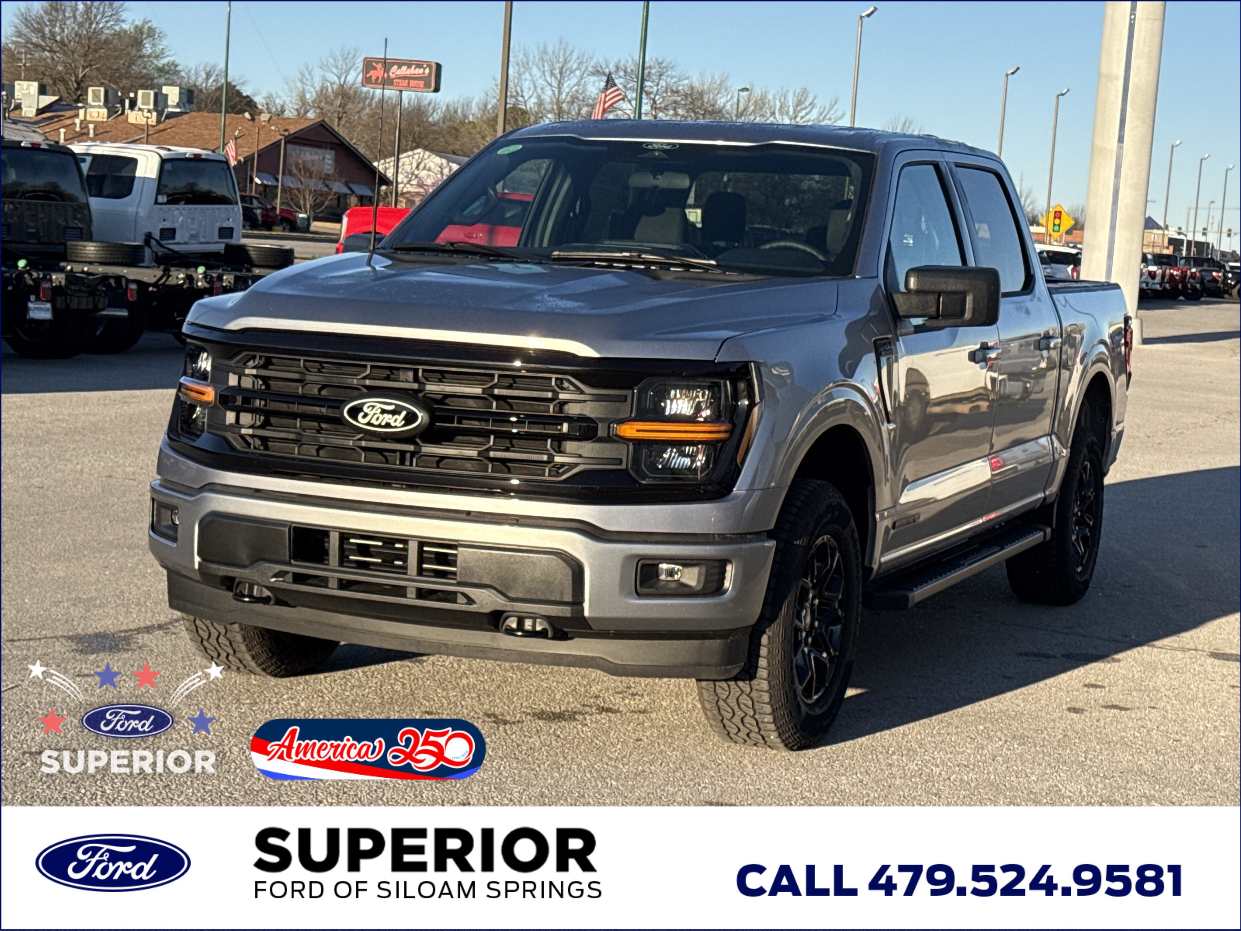 New 2026 Iconic Silver Metallic Ford XLT 4WD image 12