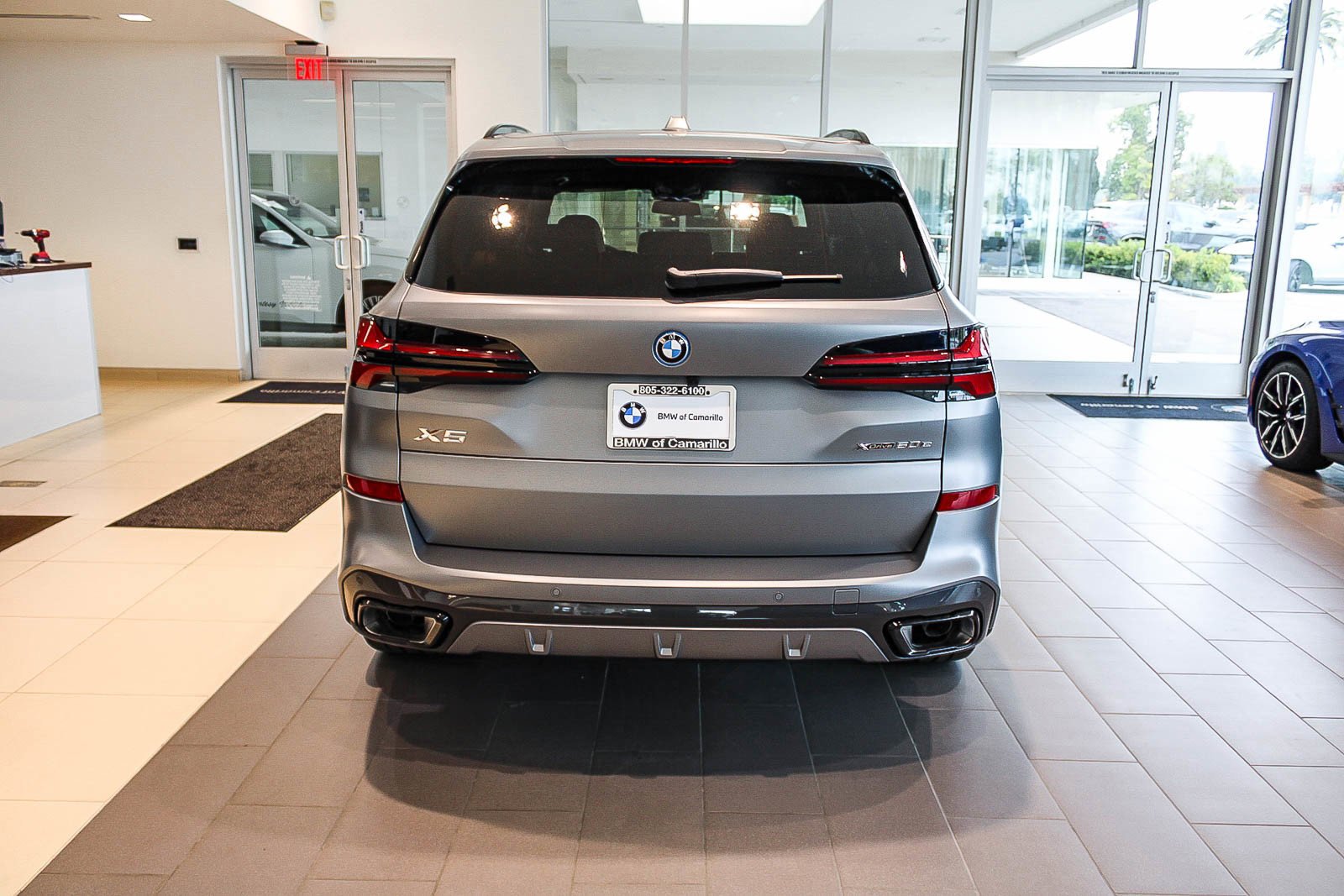 New 2026 Frozen Pure Grey Metallic BMW xDrive50e image 4