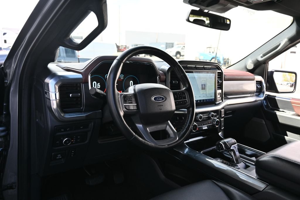 Certified Used 2022 Gray Metallic Ford Lariat image 18