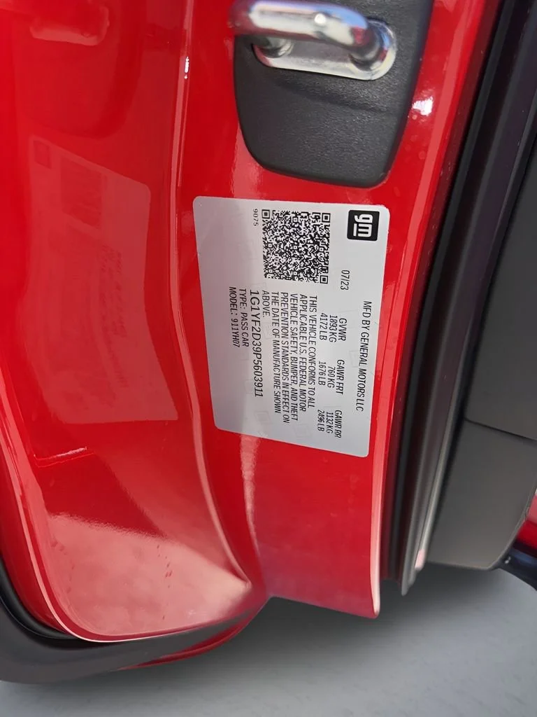 Used 2023 Torch Red Chevrolet 3LZ image 26