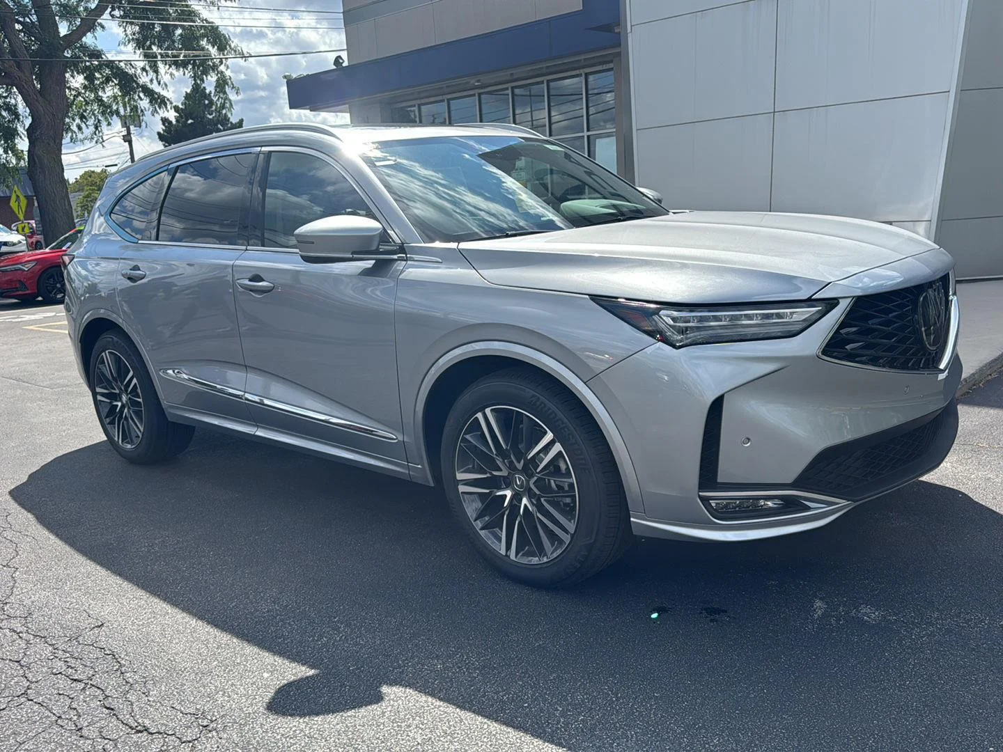 New 2026 Solar Silver Metallic Acura SH-AWD w/Advance image 2