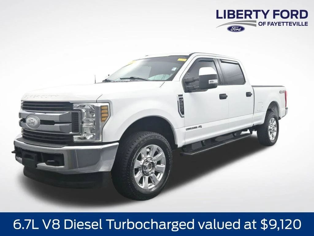 Used 2019 Oxford White Ford XLT image 1