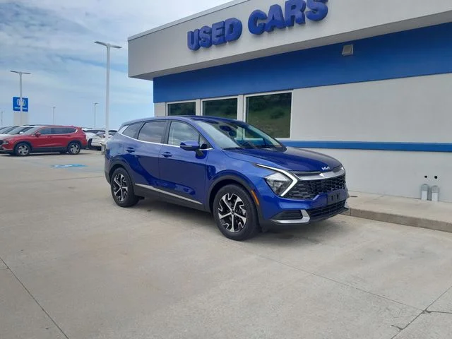 Used 2023 Blue Kia EX image 2