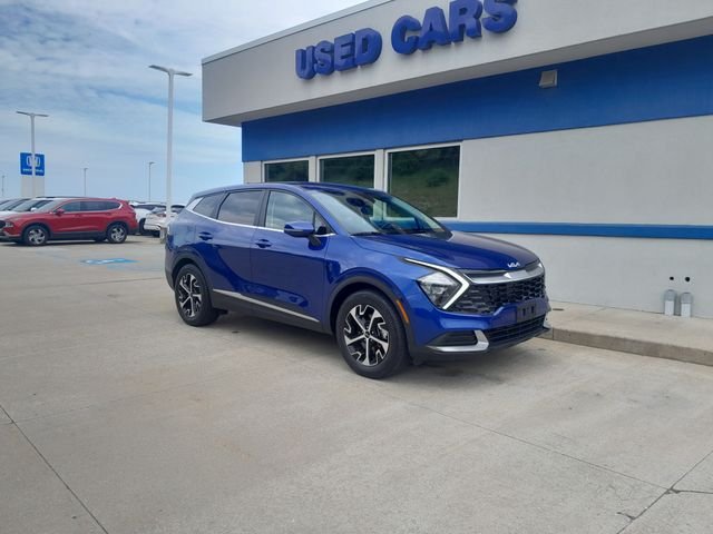 Used 2023 Blue Kia EX image 2