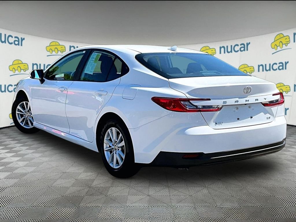 Certified Used 2025 White Toyota LE image 4