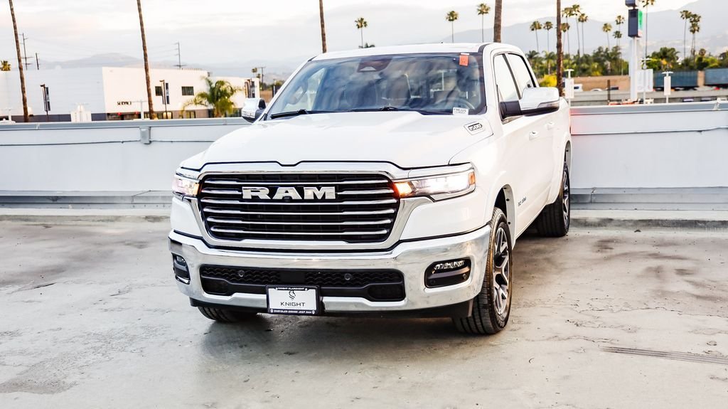 Used 2026 Bright White Clearcoat Ram Laramie image 4