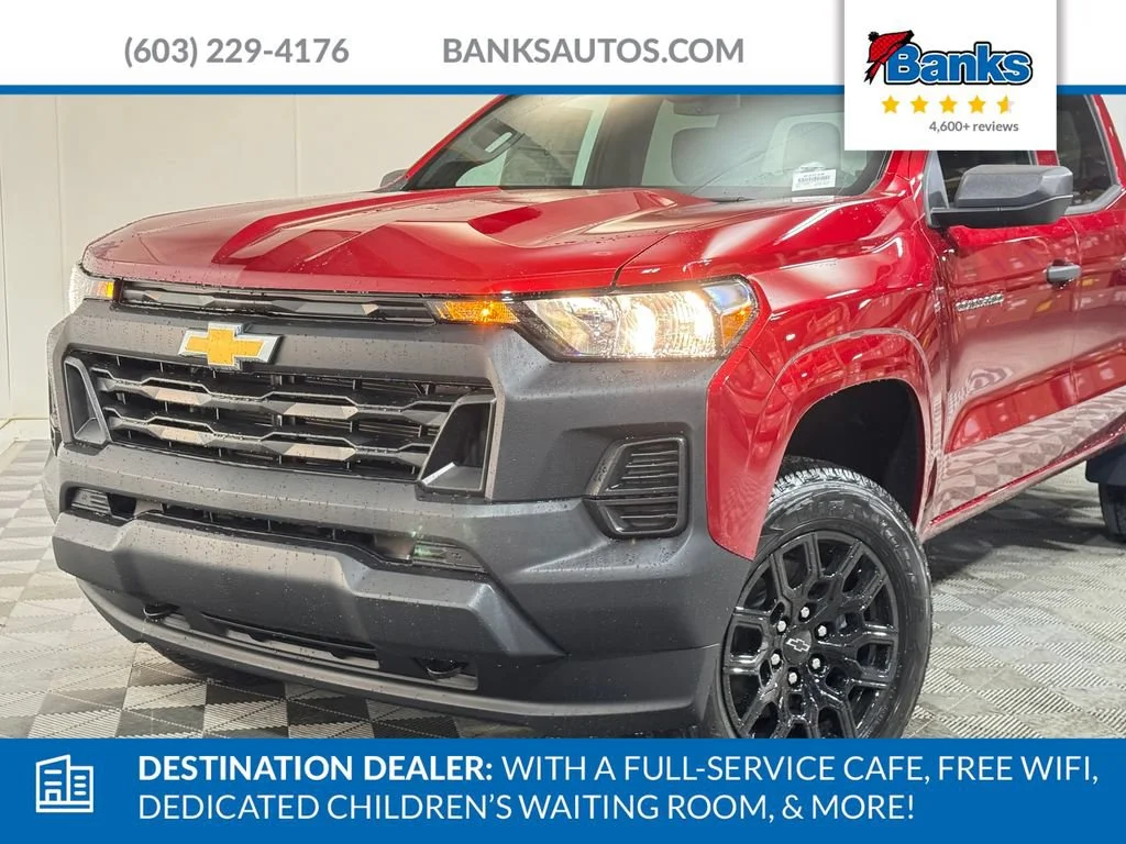 New 2026 Radiant Red Tintcoat Chevrolet WT image 3