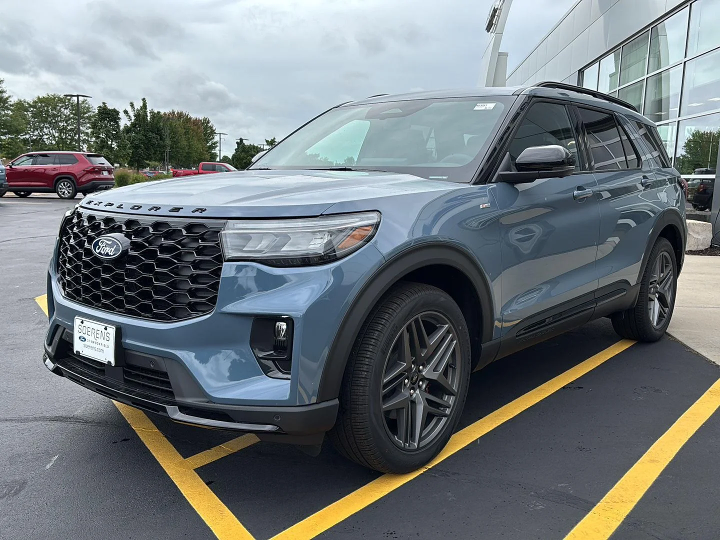 New 2027 Vapor Blue Metallic Ford ST-Line image 3