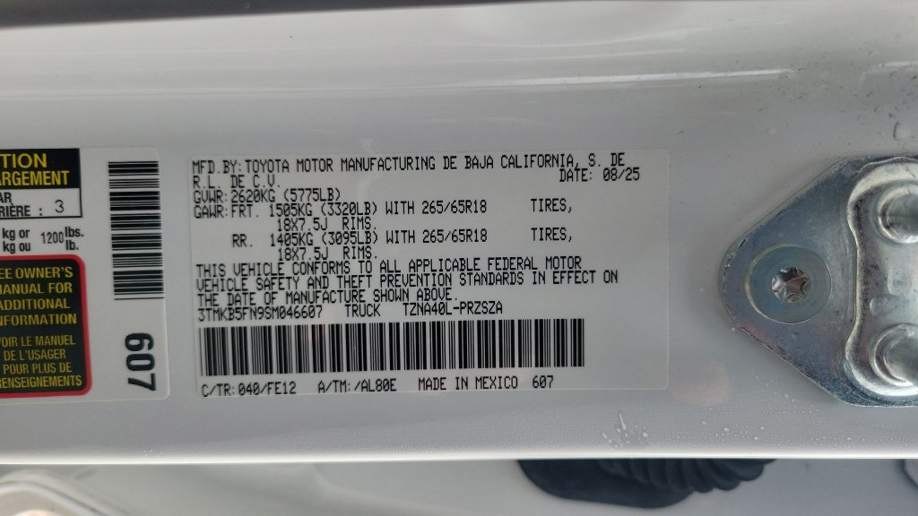 Certified Used 2025 White Toyota TRD Sport image 23