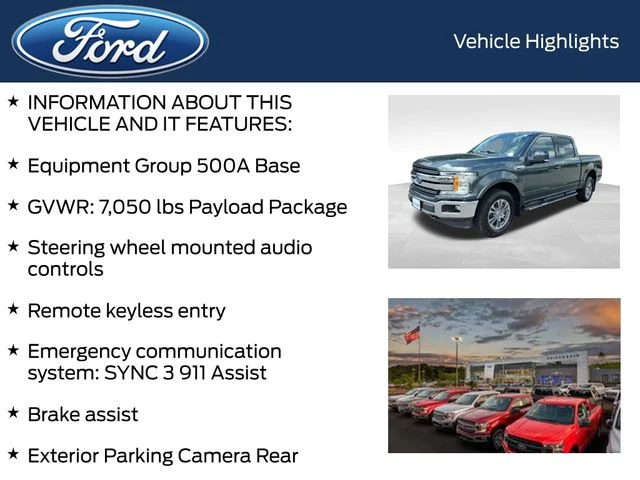 Used 2018 Gray Ford Lariat image 5