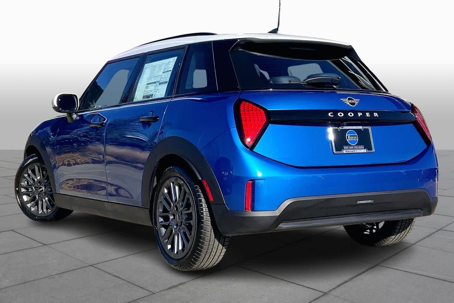 New 2026 Icy Sunshine Blue Metallic MINI Iconic image 12