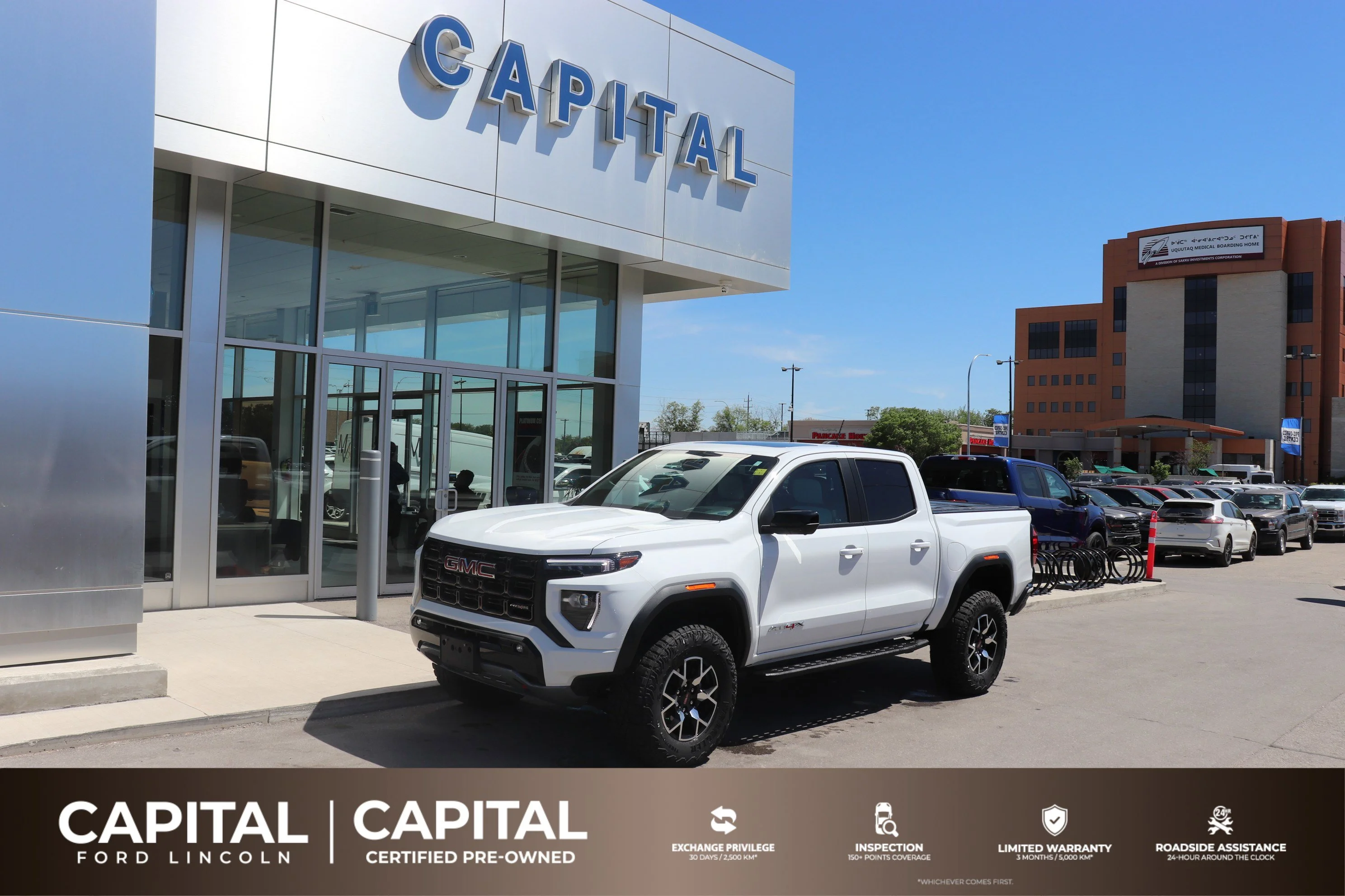 Used 2024 White GMC AT4X image 1
