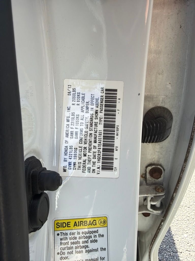 Used 2014 White Honda EX-L image 14