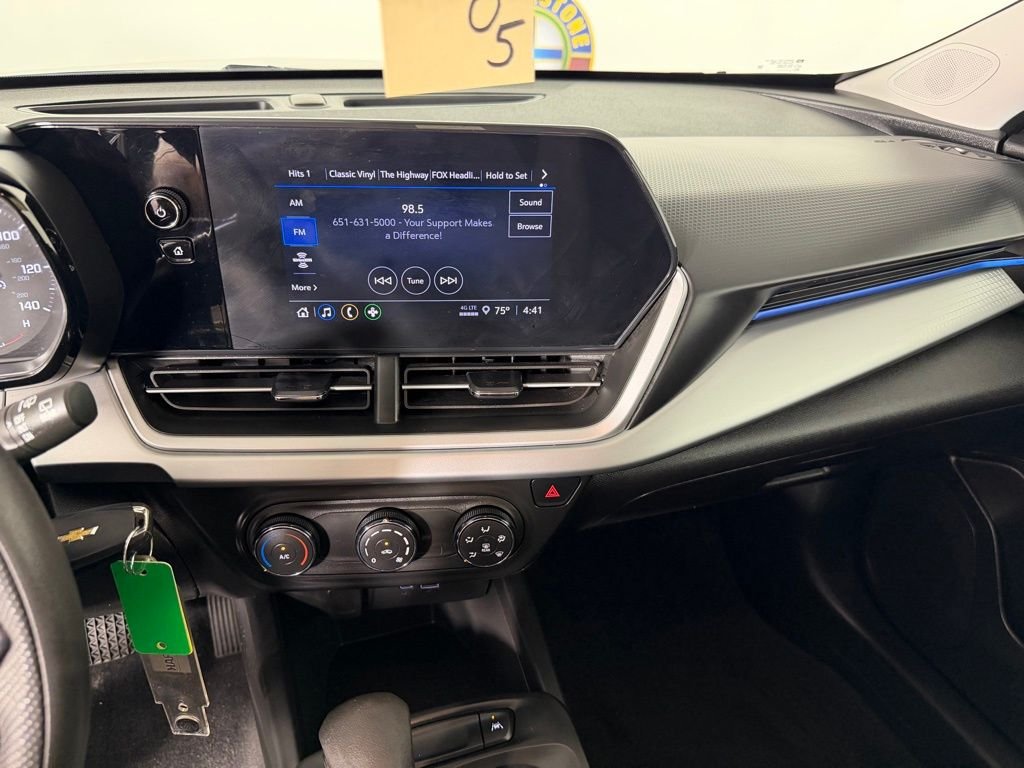 Used 2024 Chevrolet Trax LS with VIN KL77LFE24RC135882 for sale in Elk River, Minnesota