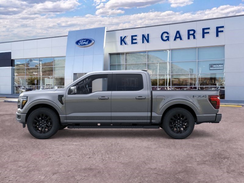 New 2026 Carbonized Gray Metallic Ford LARIAT image 3