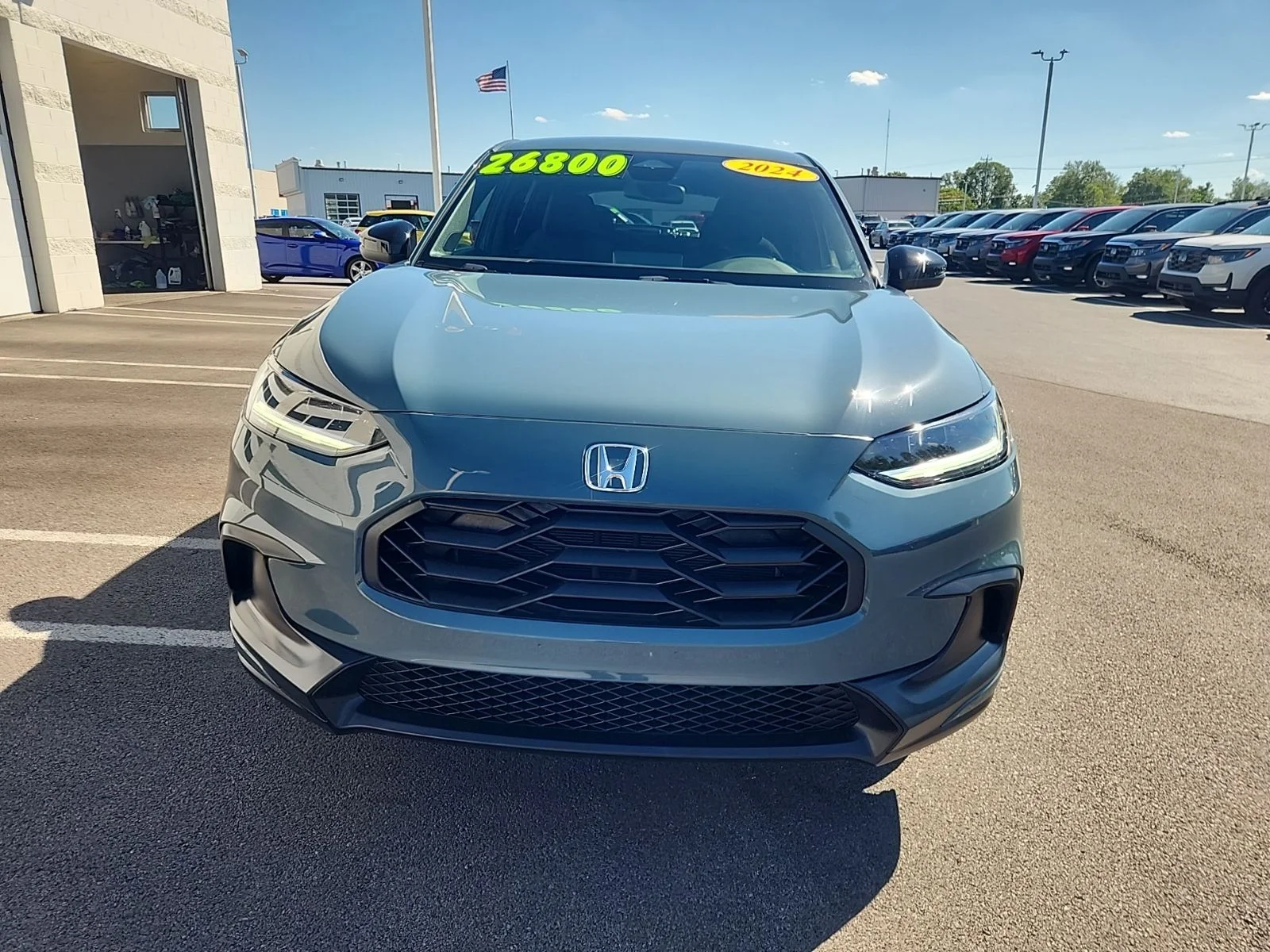 Used 2024 Green Honda Sport image 9