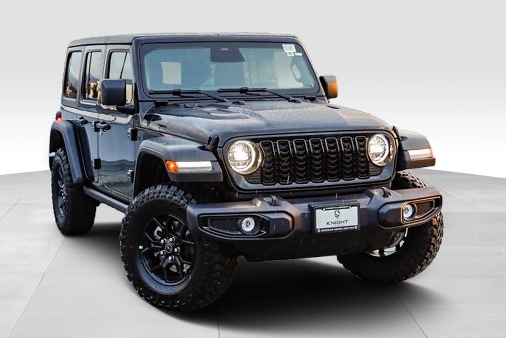 New 2026 Black Clearcoat Jeep Willys image 2