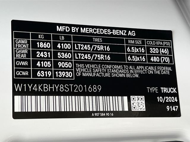 Used 2025 White Mercedes-Benz Cargo 144 WB image 19