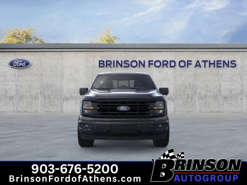 New 2026 Agate Black Metallic Ford XLT image 6