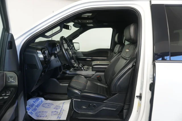 Certified Used 2023 White Metallic Ford Platinum image 34
