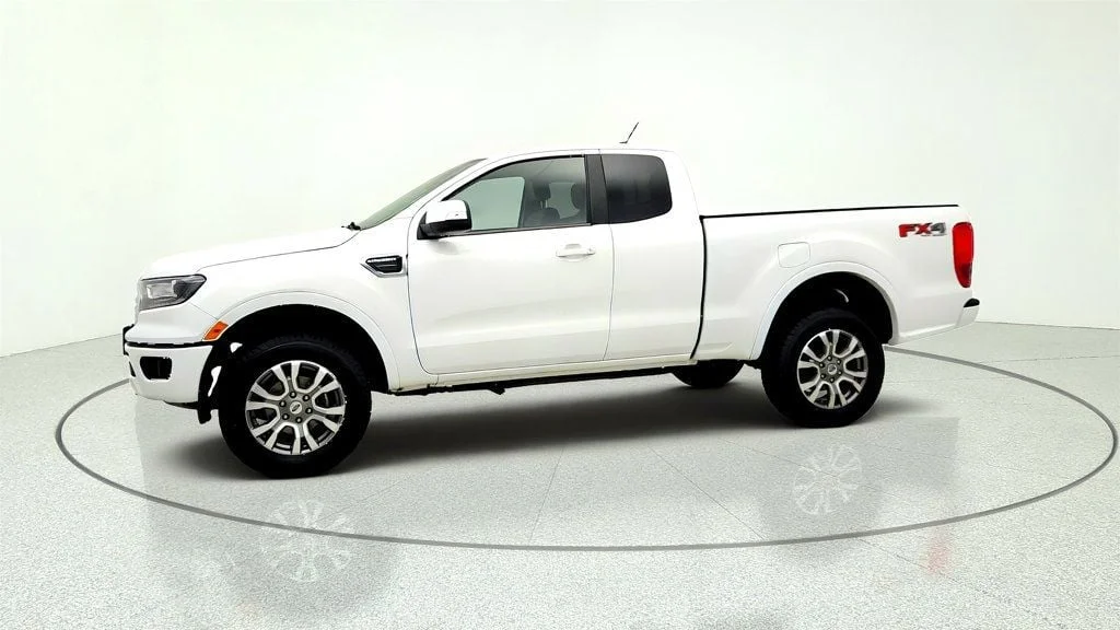 Used 2021 Oxford White Ford LARIAT 4WD SuperCab 6