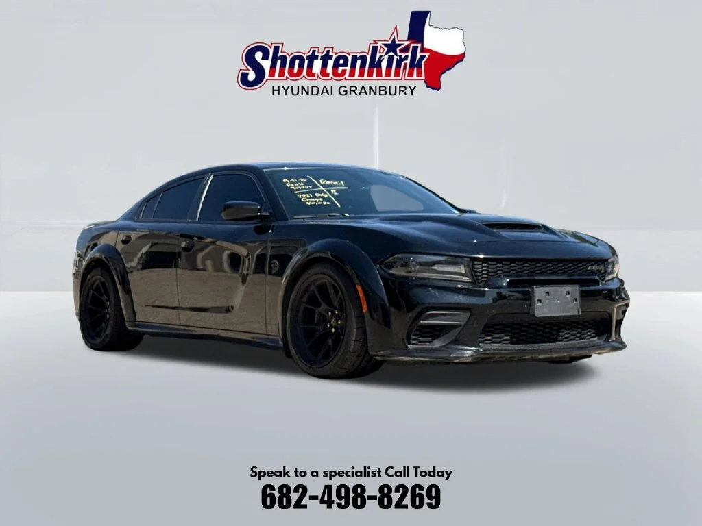 Used 2021 Black Dodge SRT Hellcat Widebody image 3