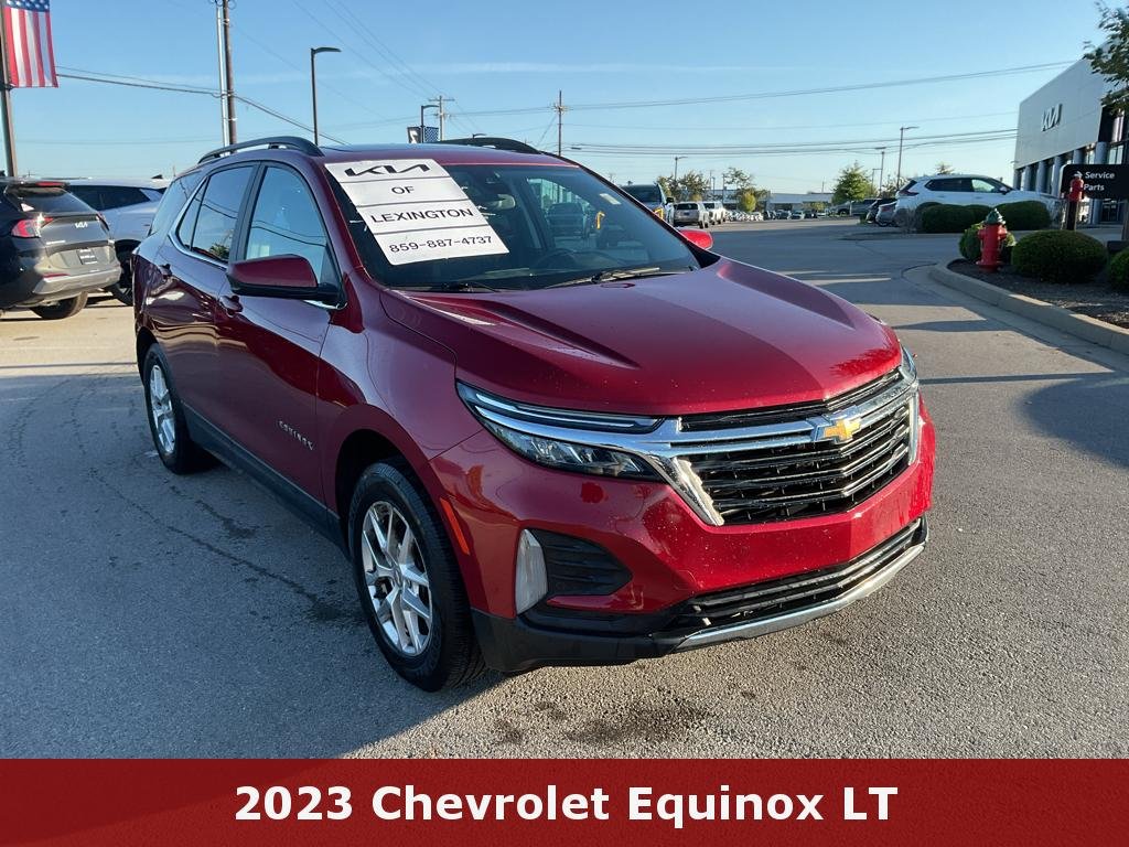 Used 2023 Radiant Red Tintcoat Chevrolet LT image 2